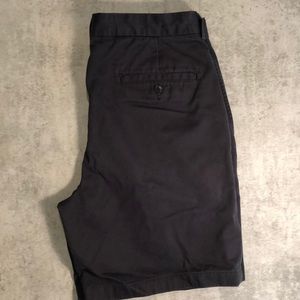 Brooks Brothers: Dark Blue Cotton Shorts